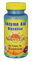 Nature's Life  Enzyme Aid™ Digestive Tab Perspective: front