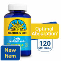 Nature's Life Soft Gelatin™ Multiple Softgels Perspective: Main