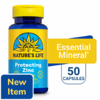 Nature's Life® Protecting Zinc 30 mg Vegetarian Capsules Perspective: Main