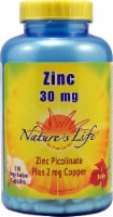Nature's Life Zinc Picolinate Cpas 30mg