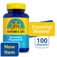 Nature's Life Magnesium 500 mg 100 Veg Caps