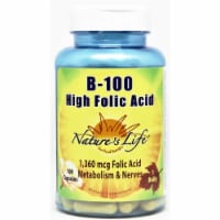 Nature's Life B-100 High Folic Acid 100 Caps