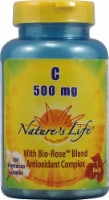 Nature's Life Vitamin C Vegetarian Capsules 500mg Perspective: Main