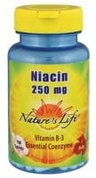 Nature's Life  Niacin Perspective: front
