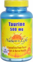 Nature's Life Taurine Capsules 500 mg