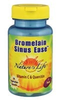 Nature's Life  Bromelain Sinus Ease™ Perspective: front