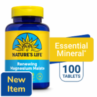 Nature's Life® Renewing Magnesium Malate 200mg Perspective: Main