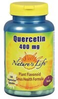 Nature's Life Quercetin Vegetarian Capsules 400mg Perspective: front