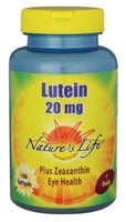 Nature's Life Lutein Softgels 20mg
