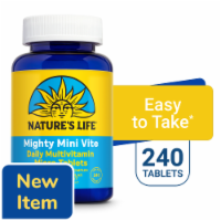 Nature's Life® Mighty Mini Vite Tablets Perspective: Main