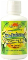 Nature's Life  Calcium Magnesium and Phosphorus Liquid   Vanilla Perspective: Main