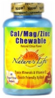Nature's Life  Cal Mag Zinc Chewable   Natural Citrus Perspective: Main