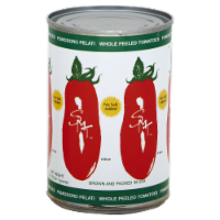 San Merican No Salt Added Whole Peeled Tomatoes Perspective: Main