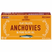 Sea Castle Flat Fillet Anchovies in Olive Oil Perspective: Main