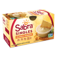 Sabra Classic Hummus Snack Pack Singles