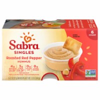 Sabra Singles Roasted Red Pepper Hummus Multi-Pack