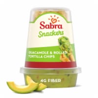 Sabra Snackers Guacamole and Rolled Tortilla Chips
