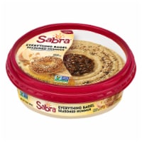 Sabra Everything Bagel Hummus 10 oz Perspective: Main