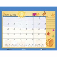 House of Doolittle 1589043 Academic Seasonal Desk Pad&#44; 2018-2019