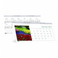 House of Doolittle HOD309 Gardens  Desk Top Tent Calendar