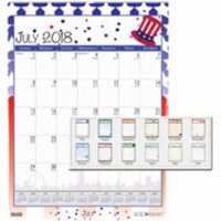House of Doolittle HOD3395 Academic Seasonal & Holiday Wall Calendar&#44; Multi Color