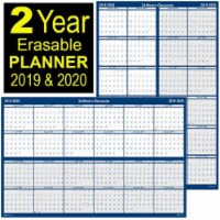 House Of Doolittle HOD3964 2019 & 2020 2-Year Dry Erase Wall Calendar