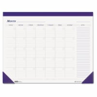 House Of Doolittle Nondated Desk Pad Calendar 22 x 17 Blue 464