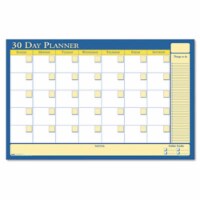 House of Doolittle 631 Reversible Laminated Organizer  30/60 Day  36 x 24