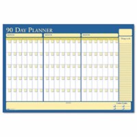 House of Doolittle 637 Reversible Laminated Organizer  90/120 Day  36 x 24