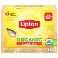 Lipton® Organic Black Tea Bags Perspective: Main