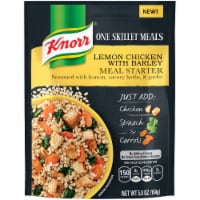 Knorr One Skillet Meals Lemon Chicken with Barley Meal Starter Perspective: Main