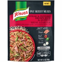 Knorr® One Skillet Meals Steak & Peppers Brown Rice & Quinoa Meal Starter Perspective: Main