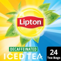 Lipton Family Unsweetened Decaffeinated Black Iced Tea Bags