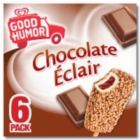 Good Humor Frozen Dairy Dessert Bars, Chocolate Eclair, Certified Kosher, 3.0 oz, 6 Bars Perspective: Main