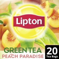 Lipton® Peach Paradise Green Tea Bags Perspective: Main