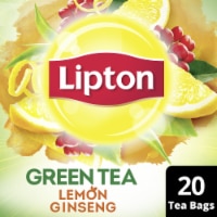 Lipton® Lemon Ginseng Green Tea Bags