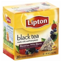 Lipton Pyramid Bavarian Wild Berry Tea Perspective: Main