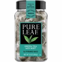 Pure Leaf Green Tea With Mint Pyramid Bags Perspective: Main