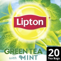 Lipton® Natural Green Tea with Mint Tea Bags