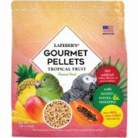 Lafeber 041054726522 4 lbs Tropical Fruit Gourmet Pellets Bird Food for Parrot