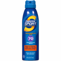 Coppertone Sport Broad Spectrum Sunscreen Spray SPF 70 Perspective: Main