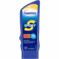 Coppertone Sport Water Resistant Sunscreen Lotion SPF 70