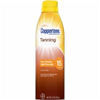 Coppertone Tanning Sunscreen Spray SPF 15 Perspective: Main