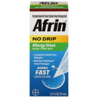 Afrin No Drip Allergy Sinus Pump Mist Nasal Decongestant