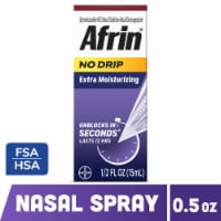 Afrin® No Drip Extra Moisturizing Nasal Congestion Releif Pump Mist Perspective: Main