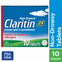 Claritin 24 Hour Allergy Relief Tablets Loratadine 10mg