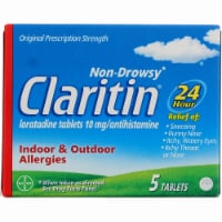 Claritin Non-Drowsy Antihistamine Tablets Tablets | 10 24-Hour
