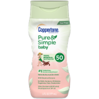 Coppertone Pure & Simple Baby Sunscreen Lotion SPF 50 Perspective: Main