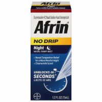 Afrin No Drip Night Nasal Relief Pump Mist