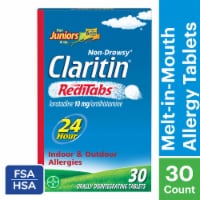 Claritin Non-Drowsy Allergy Relief RediTabs for Juniors Loratadine 10mg